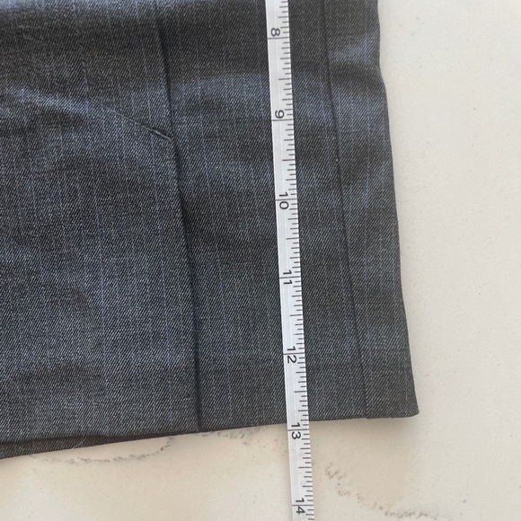 Sisley by United Colors of Benetton | Y2K High-Waisted Dark Gray Tailored Shorts - Picture 11 of 11